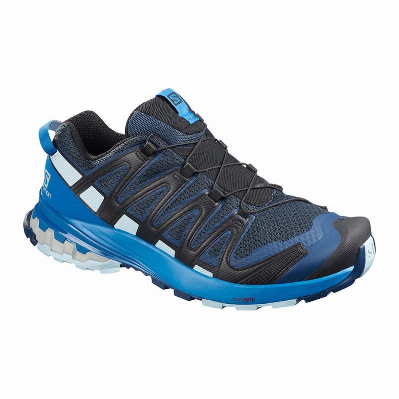 Salomon Israel XA PRO 3D V8 - Mens Trail Running Shoes - Royal (SOTE-69782)